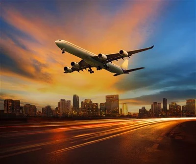 Servicio de envío por vía aérea